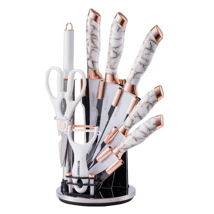 9-in-1 Unique Kitchen Knife Set – photo 3