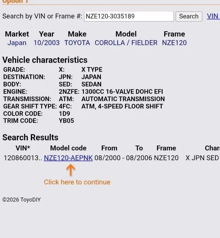 Toyota Corolla 2003 Automatic – photo 3
