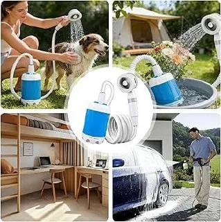 Portable Rechargeable Shower Pump – photo 4