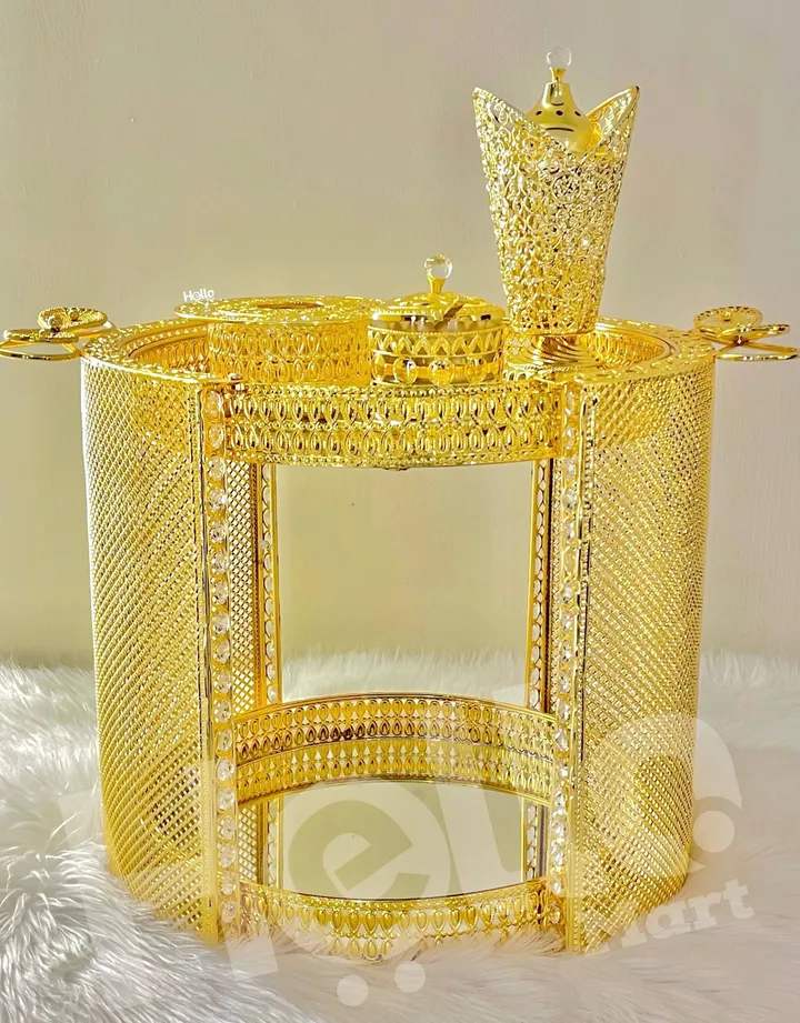 Large Golden Coffee Rekebot Set – photo 3