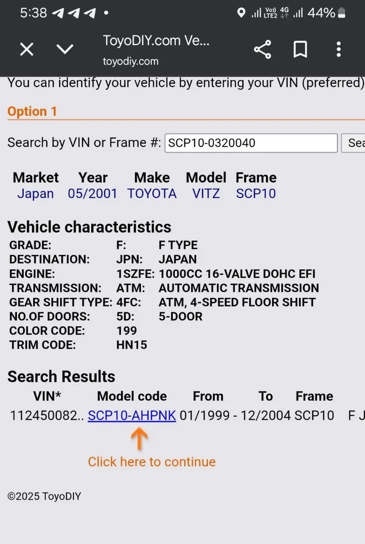Toyota Vitz 2001 Automatic – photo 4