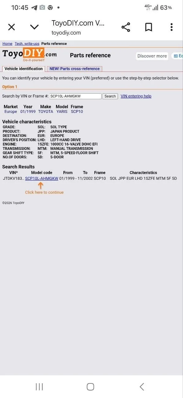Toyota Vitz Yaris 1999 Manual – photo 3