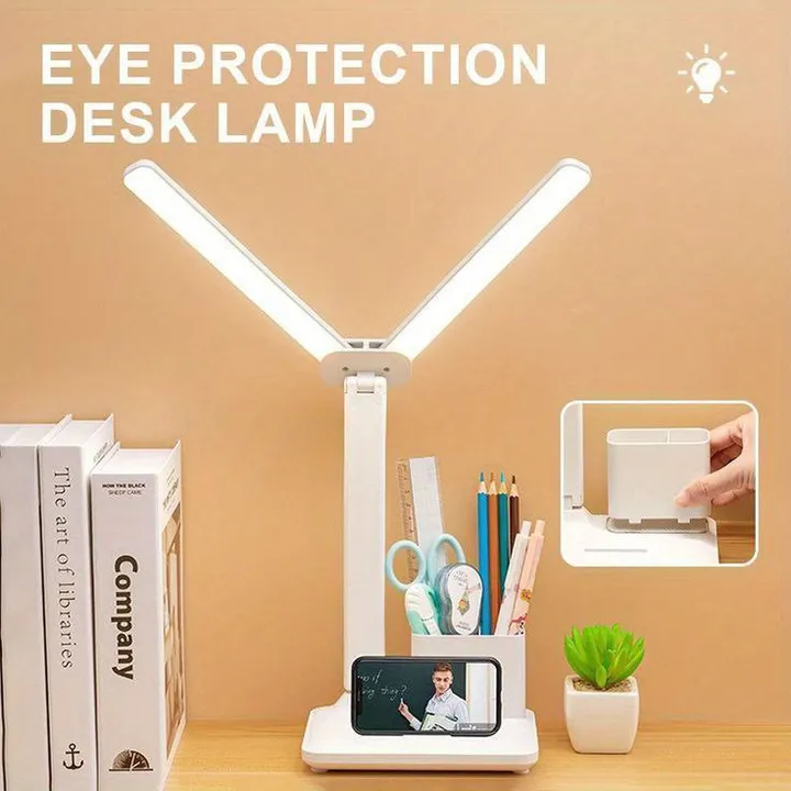 LED Double Head Portable Desk Lamp – photo 4