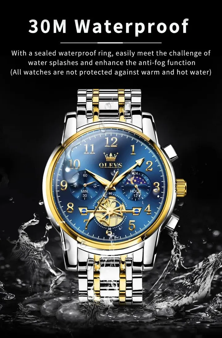 OLEVS 2900 Luxury Business Men's Watch – photo 4