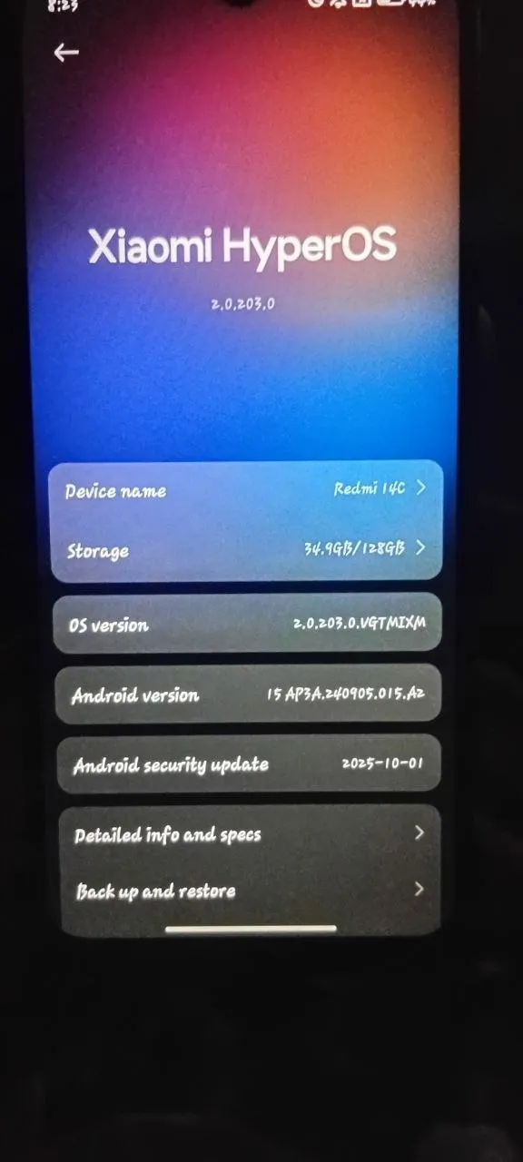 Redmi 14C 128GB 4GB RAM – photo 3