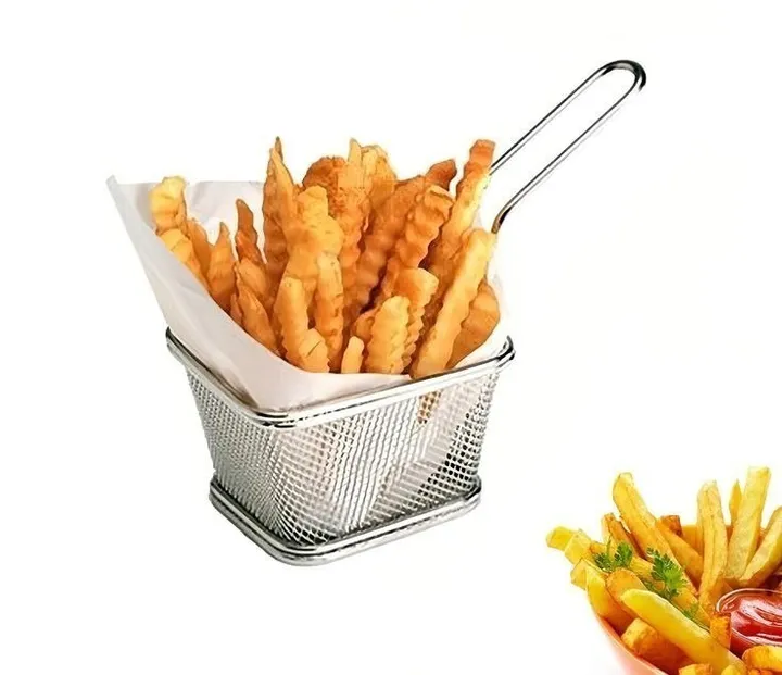 Mini Square Fried Food Serving Basket – photo 3