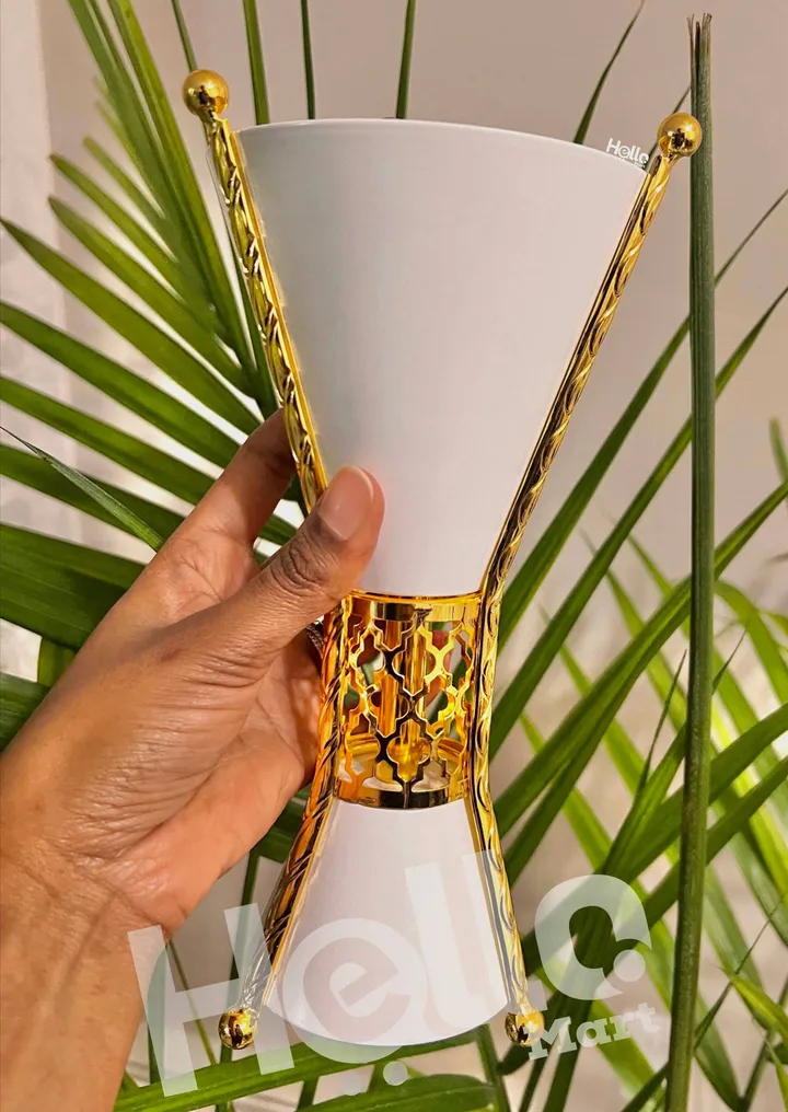 Attractive White Gold Incense Burner – photo 3