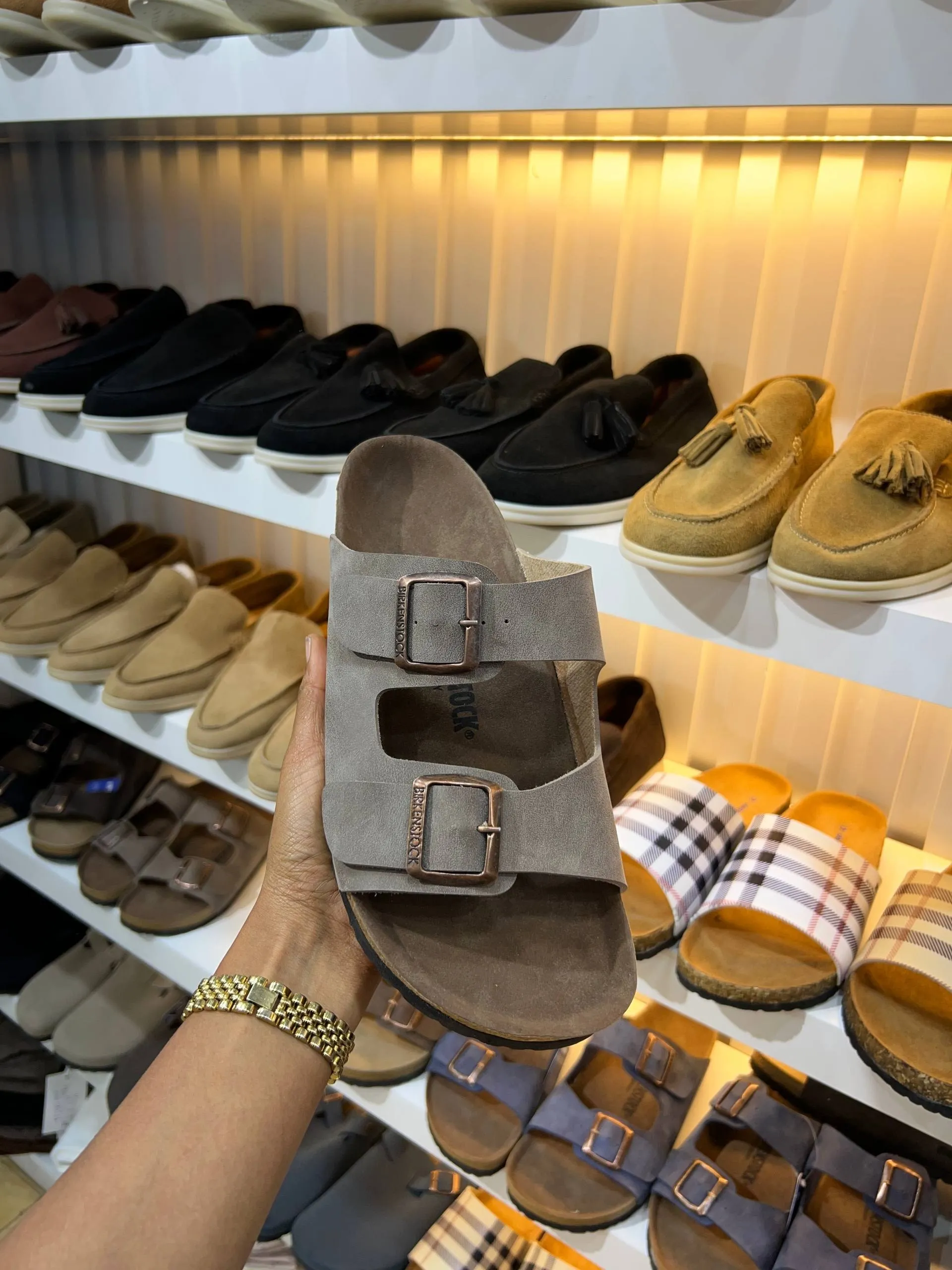 Birkenstock Leather Men's Shoes – photo 3