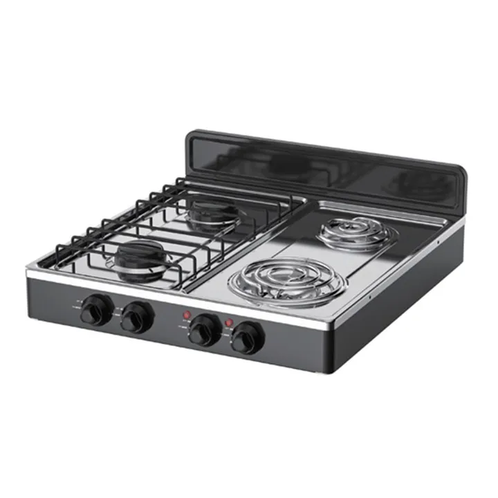 4in1 Kitchen Cooker 2 Gas 2 Electric – photo 3