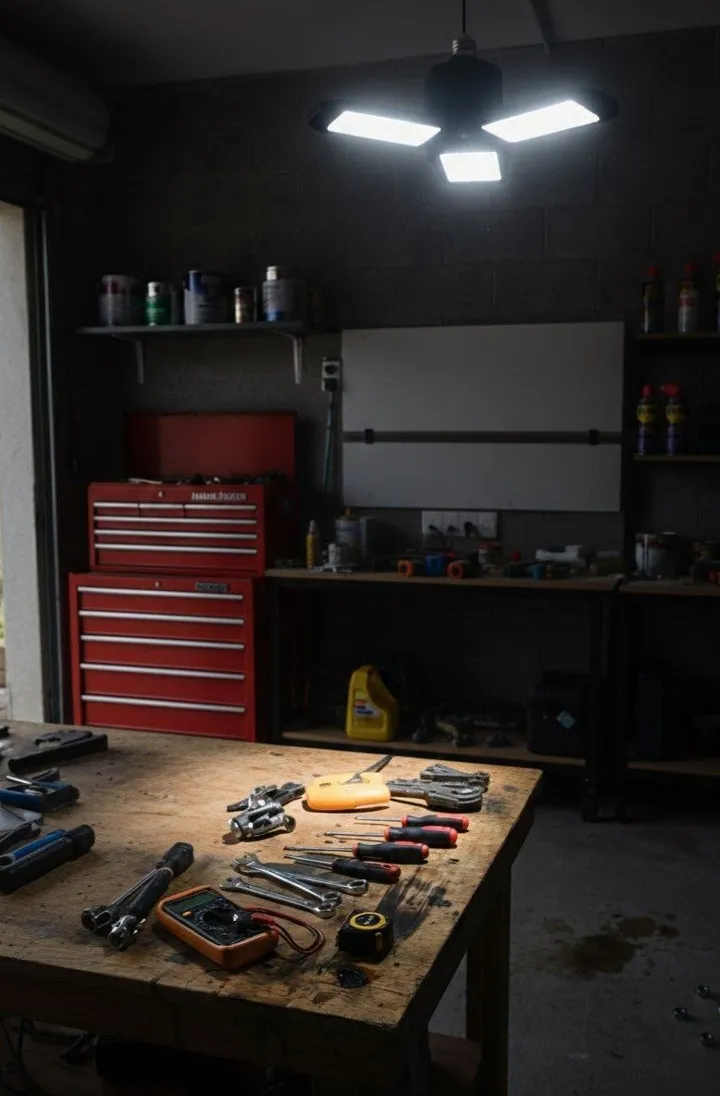 Adjustable LED Garage Light – photo 3