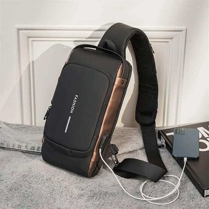 Multifunction USB Crossbody Sling Bag – photo 4