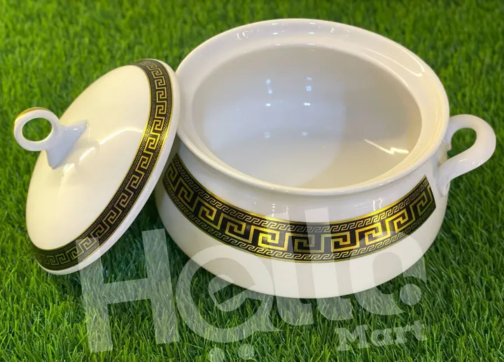 Decorative Stew Serving Bowl with Lid – photo 3