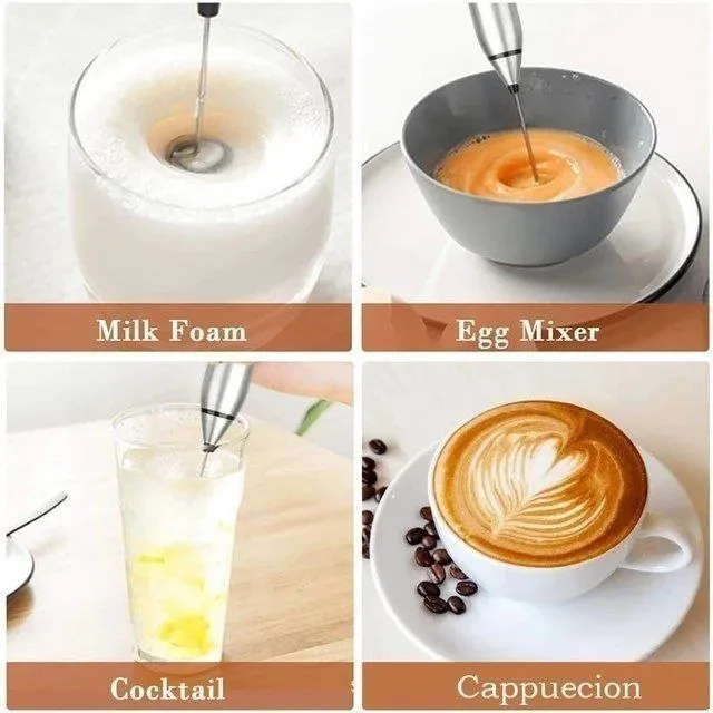 Handheld Electric Milk Frother – photo 4