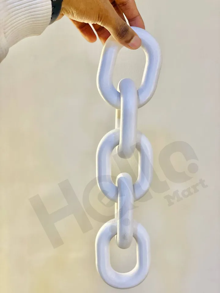 White Home Decor Chain Links – photo 3