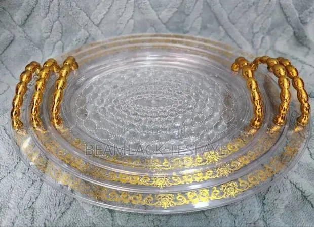 3 Pcs Acrylic Serving Tray – photo 4