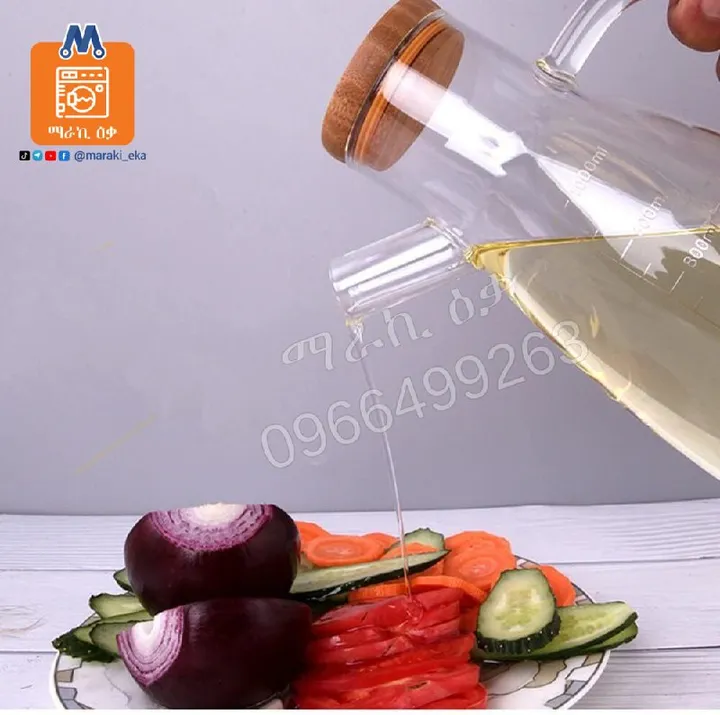 Glass Oil Dispenser Bottle 1L – photo 4