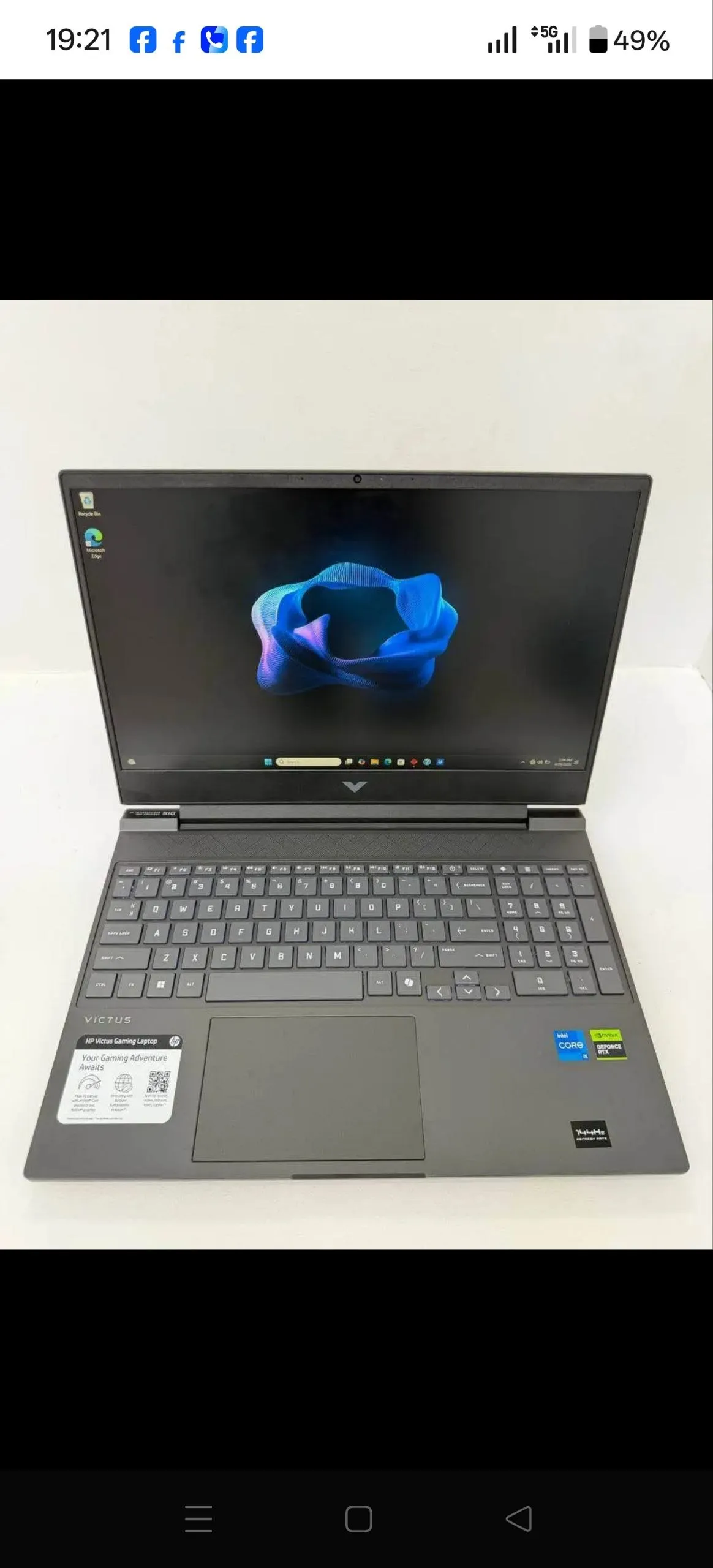 HP Victus Core i7 Gaming Laptop – photo 4