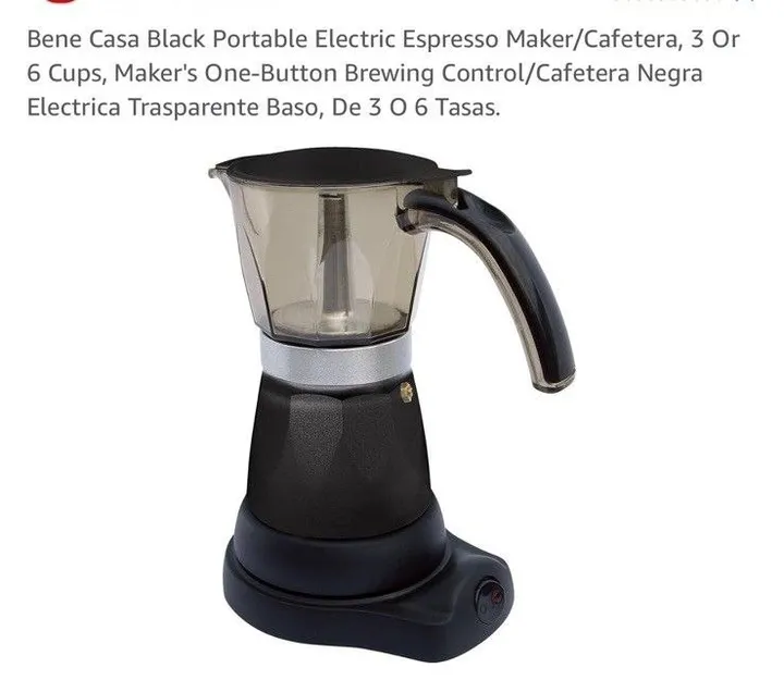 Electric Moka Pot 6 Cup – photo 4