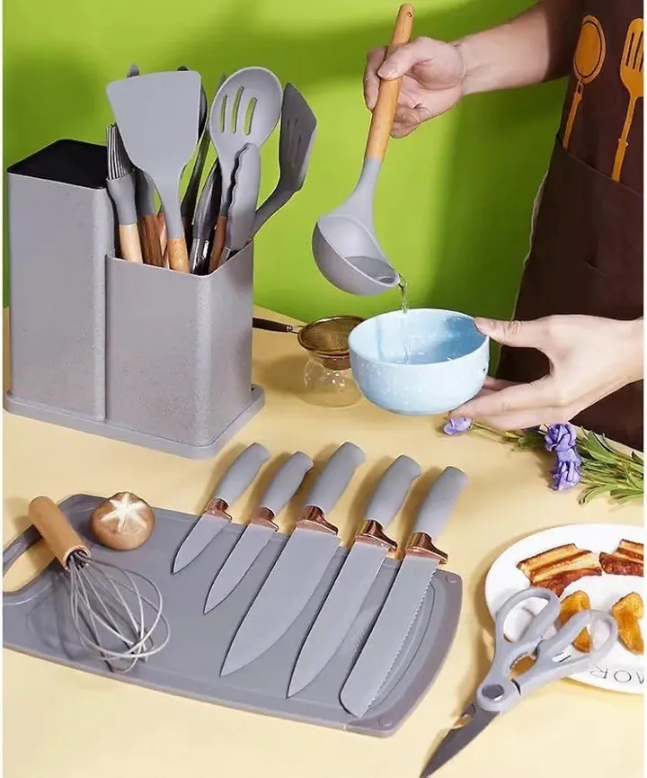 Silicone Kitchenware Knife Utensil Set – photo 5
