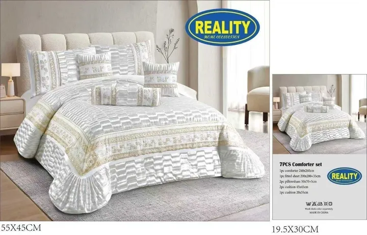 Reality 7 Pcs Comforter Set – photo 4
