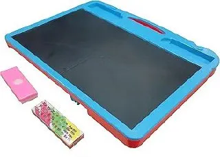 Kids Magnetic Drawing Board with Numbers & Abacus – photo 5