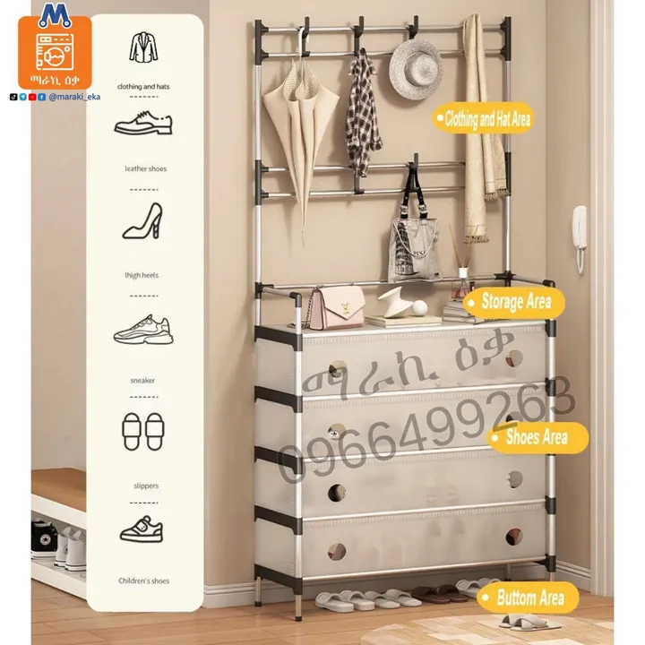 Multifunctional Storage Rack for Shoes Hats – photo 3