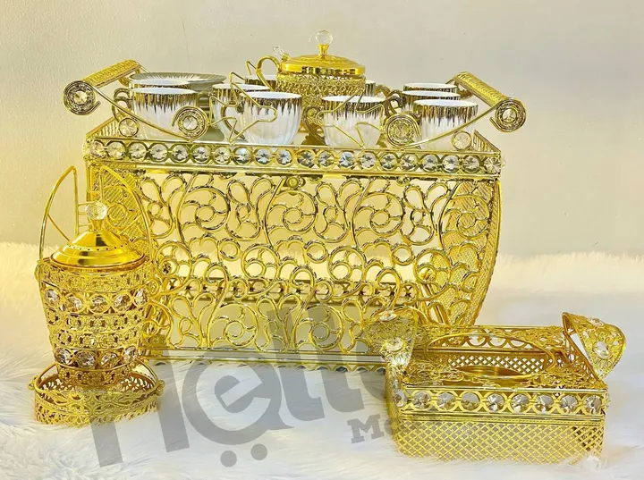 Large Coffee Rekebot with Jebena Holder – photo 3