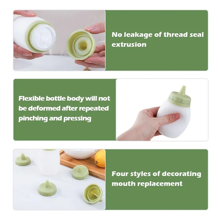 Silicon Cake Decorating Squeeze Bottle – photo 3