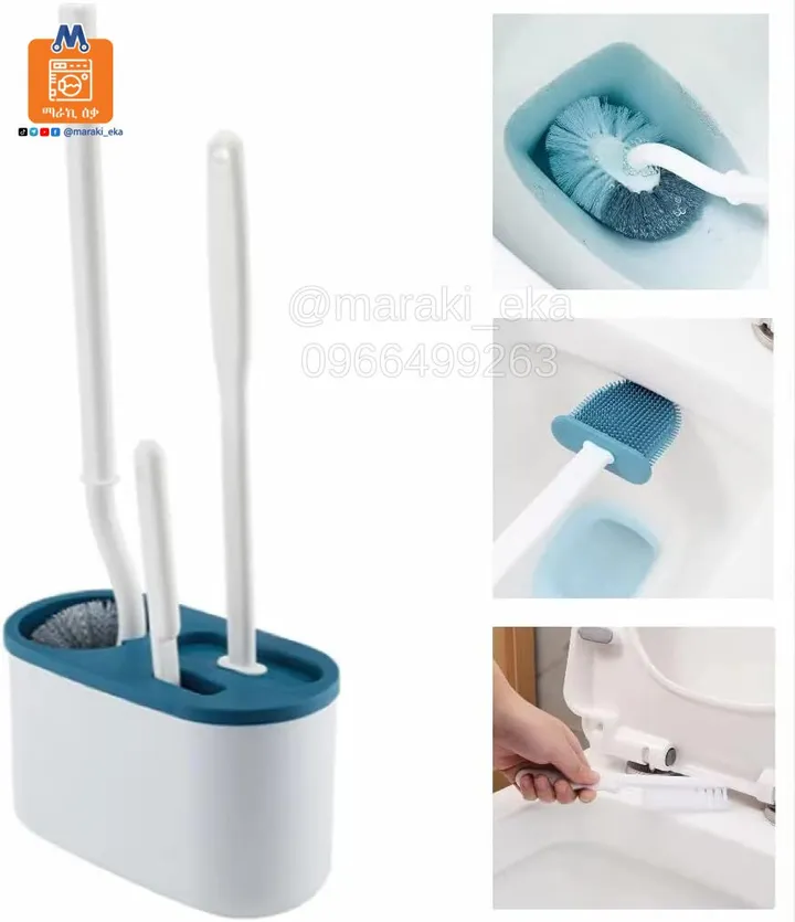 3 in 1 Toilet Cleaning Brush with Holder – photo 4