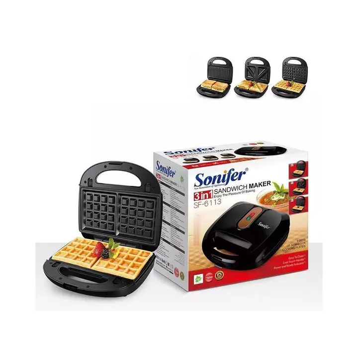 Sonifer 3 In 1 Multi Snacks Maker – photo 4