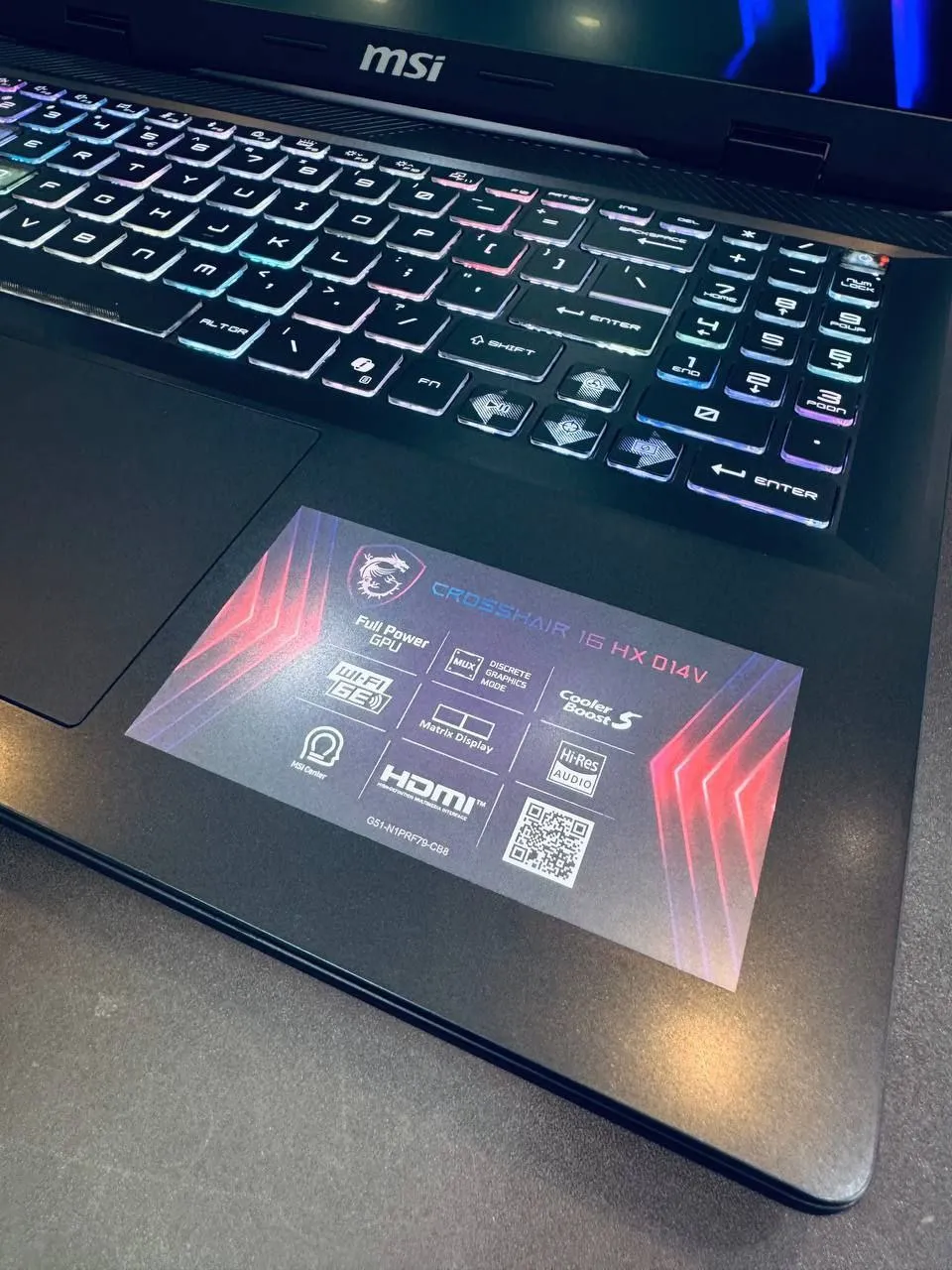 MSI Crosshair 16 RTX 4060 Gaming Laptop – photo 3