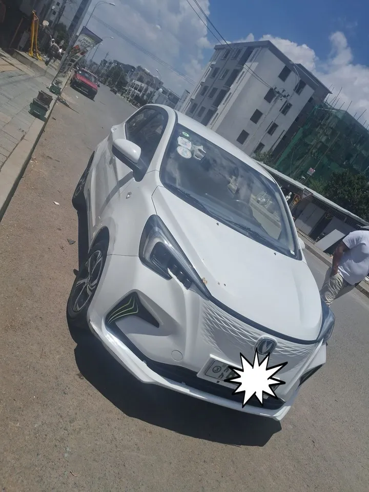 2023 Electric Hatchback White Car – photo 6