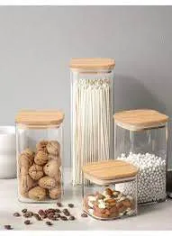 4PCS Borosilicate Glass Storage Jar Set – photo 3