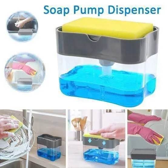 Soap Pump Dispenser with Sponge – photo 3