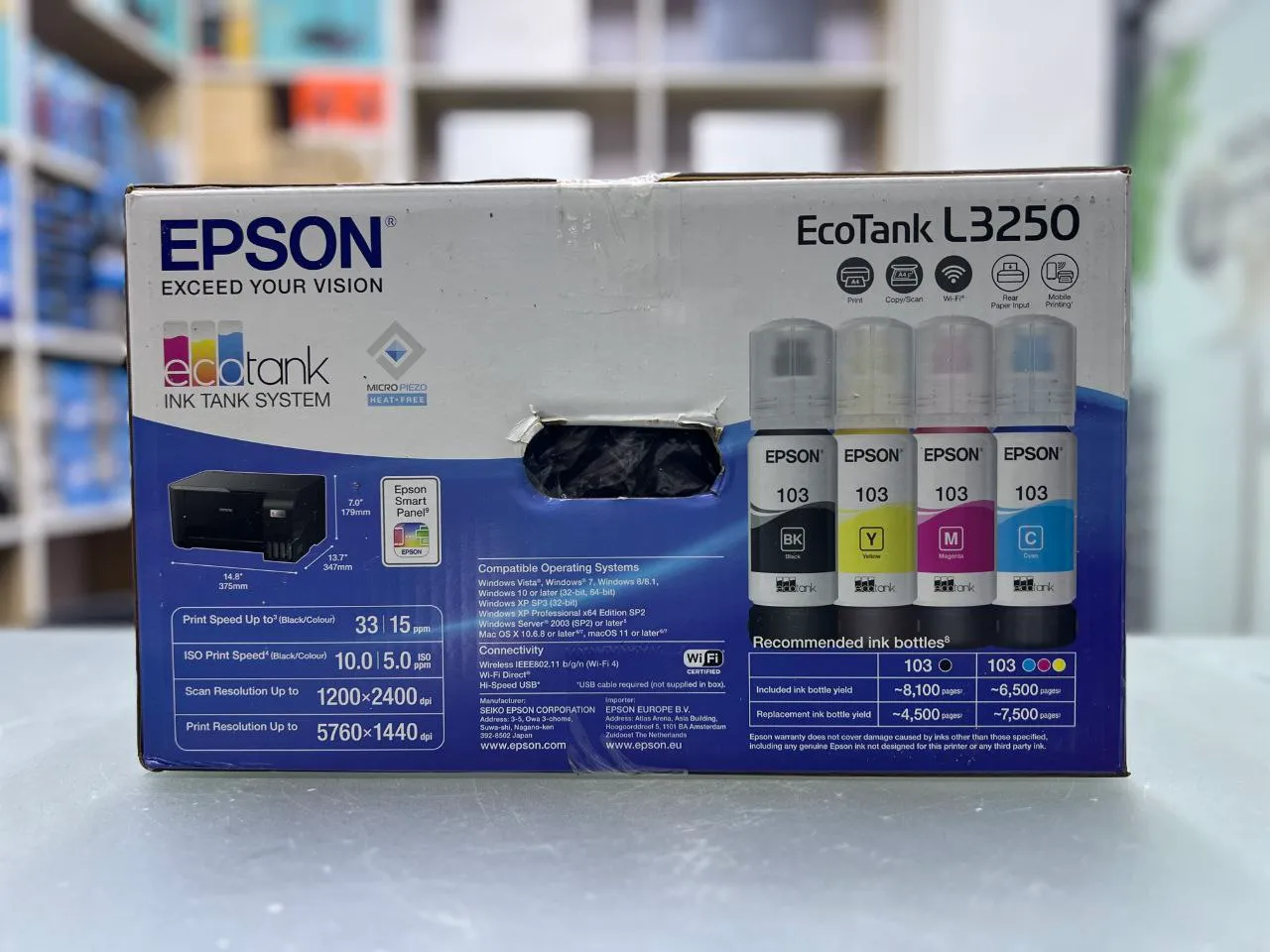 Epson EcoTank L3250 Wi-Fi Printer – photo 3