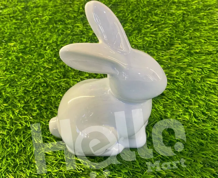 Ceramic Rabbit Home Decor Figurine – photo 3