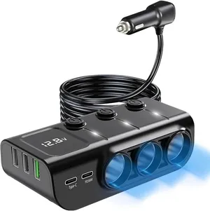 ERD 3in1 120W Car Charger Splitter