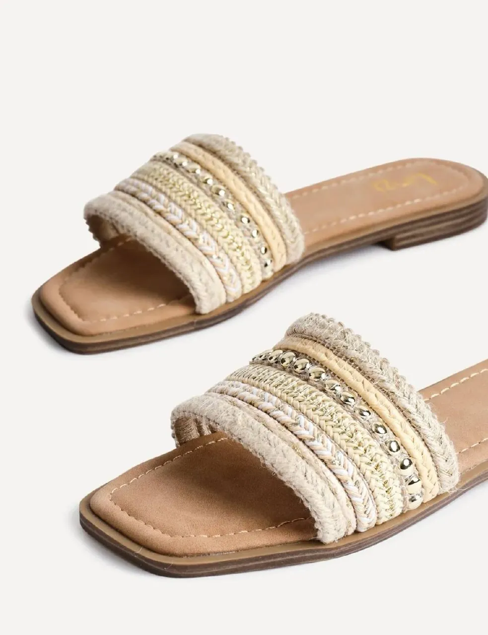 LINZI embellished flat sandals – photo 3