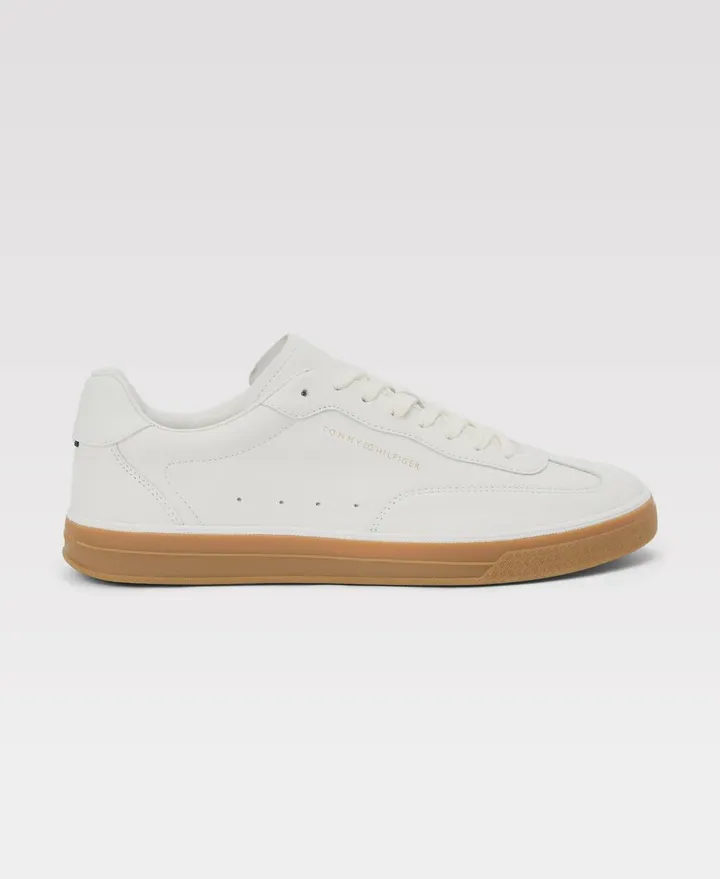Tommy Hilfiger White Leather Sneakers – photo 7