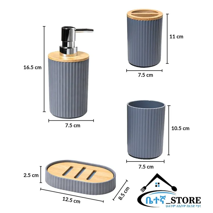 4-Piece Bathroom Accessory Set – photo 3