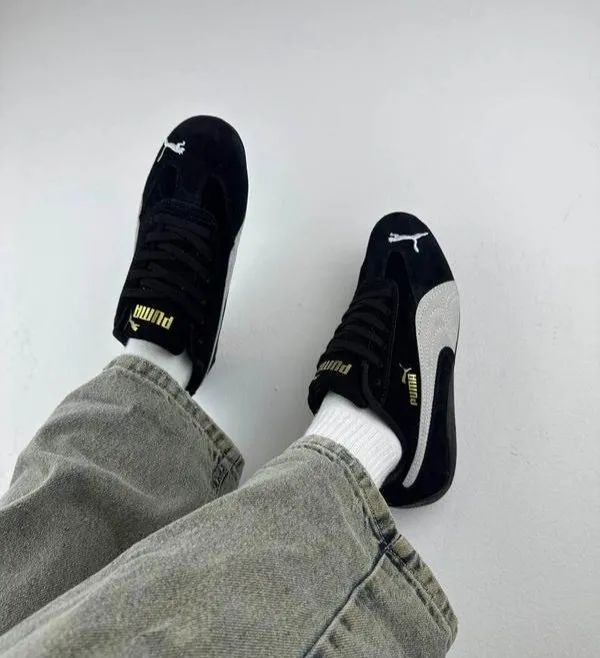 Puma Speedcat OG Black White Women's Shoes – photo 3