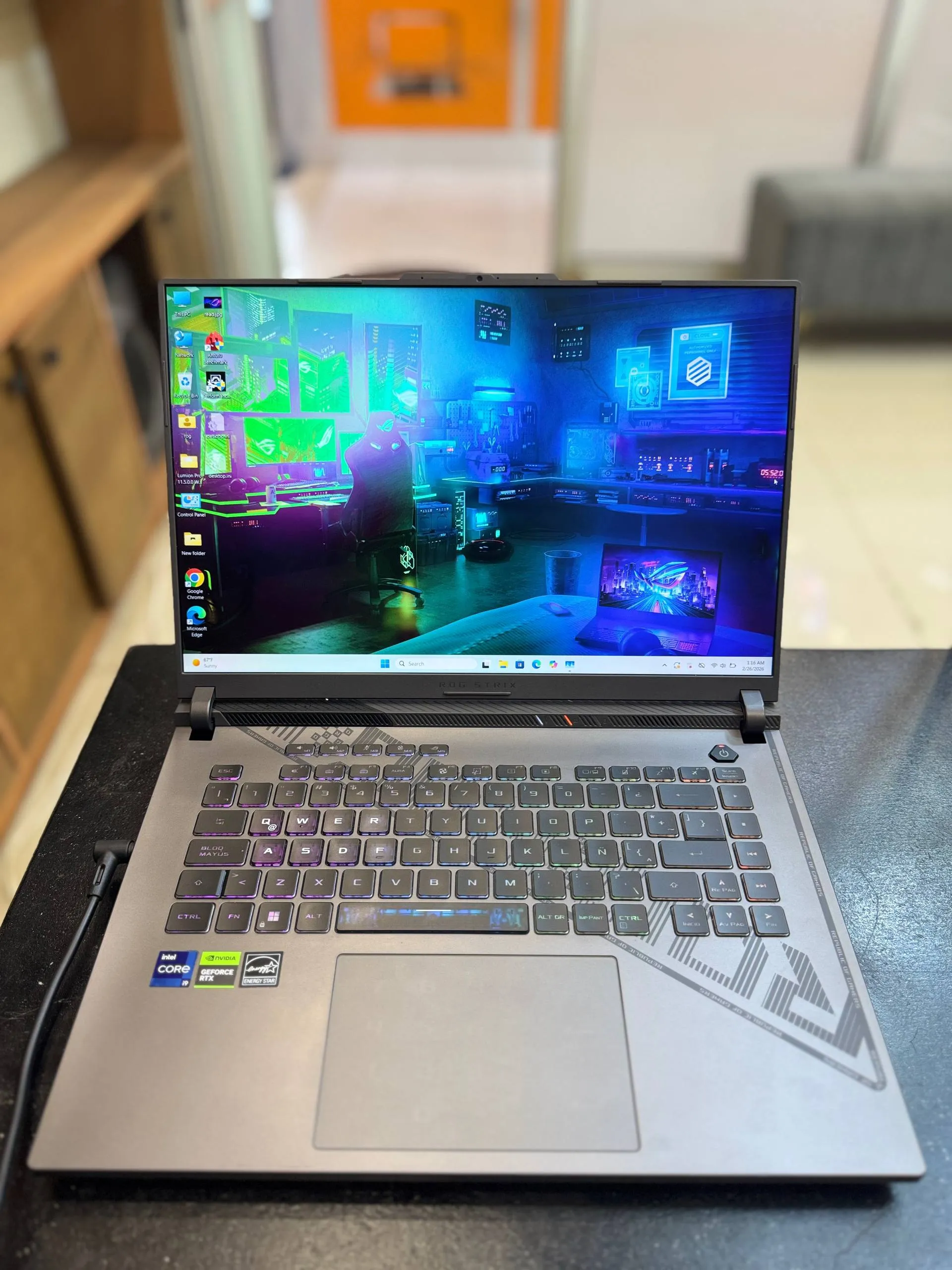 Asus ROG Strix G6114JV Laptop – photo 3