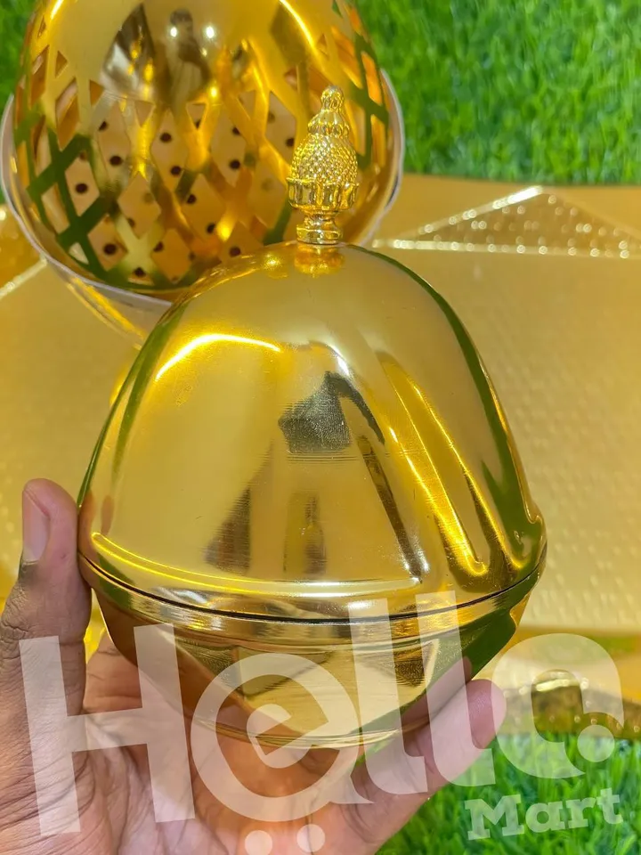Golden Incense Burner with Tray Set – photo 3