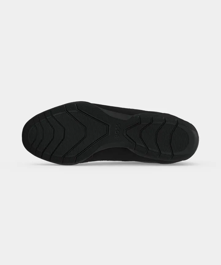 BOSS Leather Textile Sneakers – photo 3