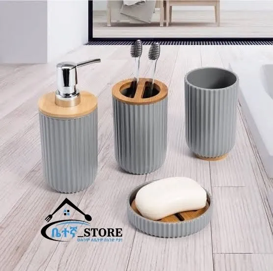 4-Piece Bathroom Accessory Set – photo 4