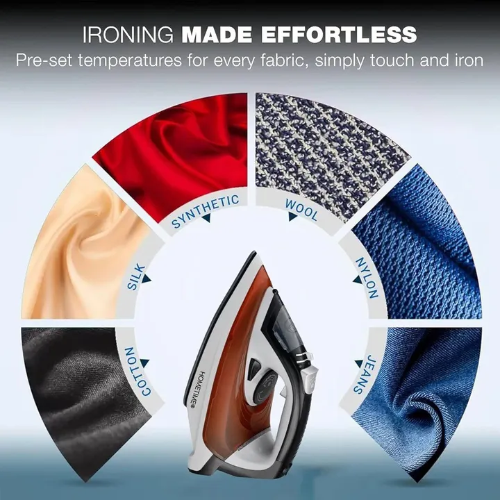 HOMETIME Steam Iron 2200W – photo 4