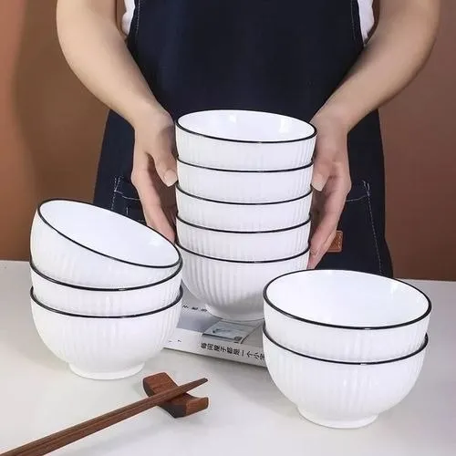 White Ceramic Soup Bowls – photo 6
