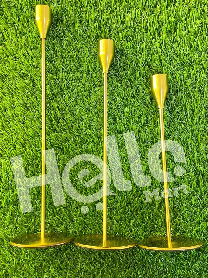 Gold Candle Holder Set – photo 3