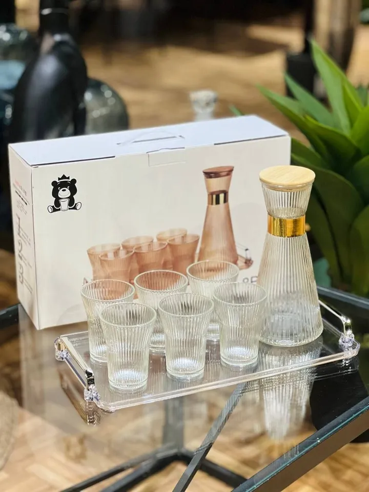 8-Piece Glass Drinking Set – photo 5