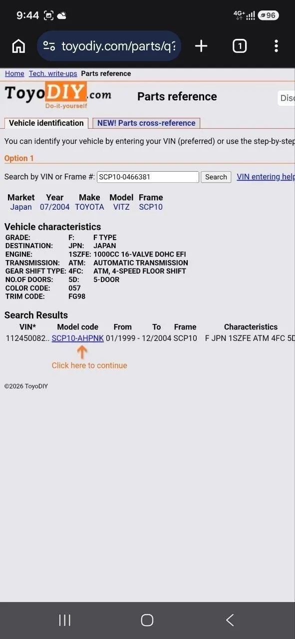 Toyota Vitz 2004 Automatic – photo 4